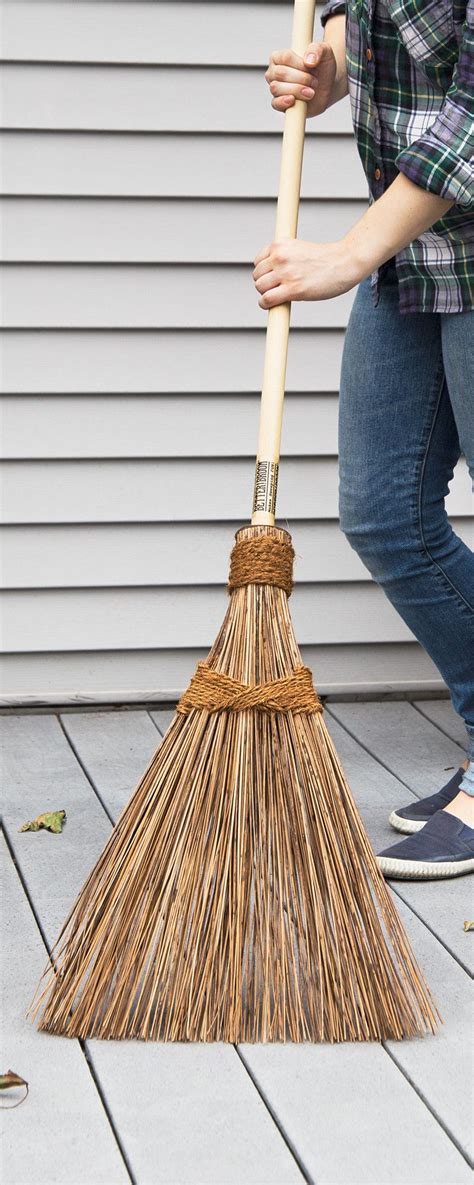 This Surprisingly Sturdy Coconut Palm Broom Makes Sweeping A Breeze It