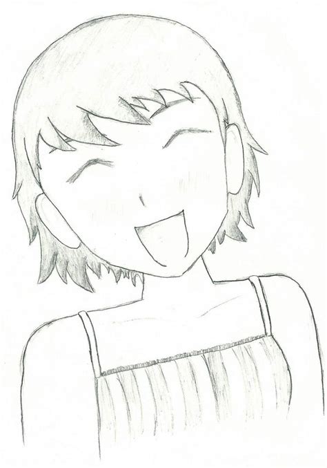 Happy Anime Girl By Jele155 On Deviantart