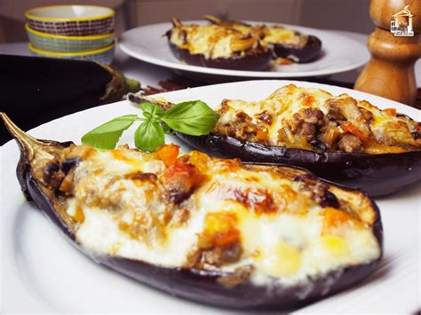 Berenjenas Rellenas De Carne Picada Para Personas El Cocinero