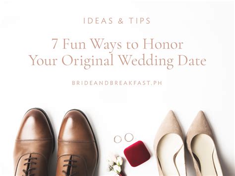 Honoring Original Wedding Date Philippines Wedding Blog