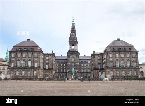 Christiansborg Palace In Copenhagen The Capital Of Denmark Stock Photo