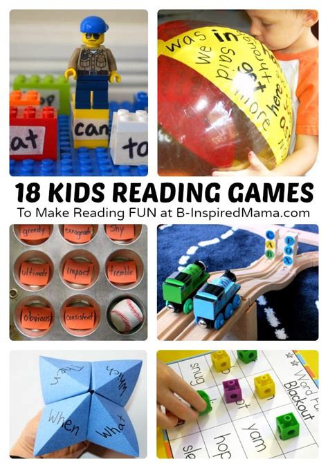 18 Fun Kids Reading Games And Activities Reading Games For Kids