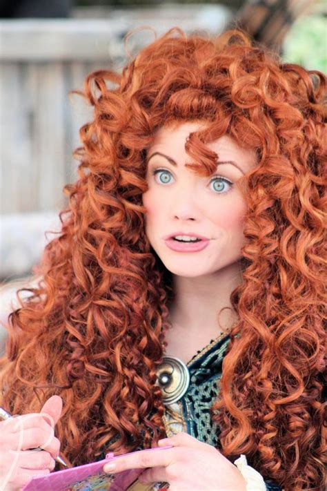 Red Curly Hair Princess Brande Lea