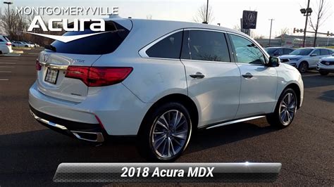 Certified 2018 Acura Mdx Wtechnology Pkg Montgomeryville Pa Pa7197
