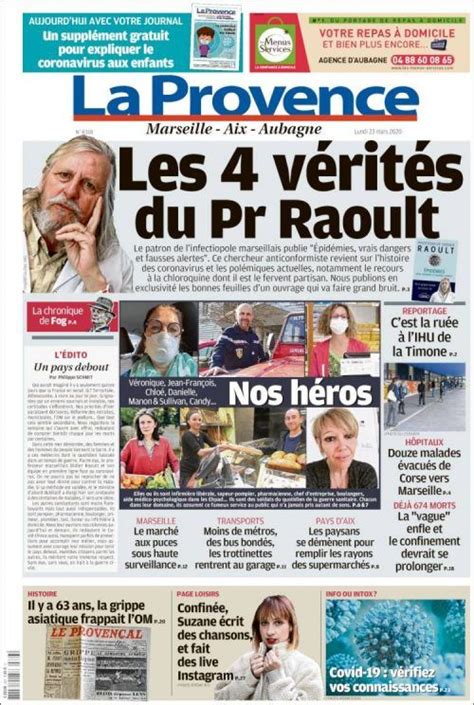 La Provence (23 Avril 2020) télécharger #journaux #français #pdf en