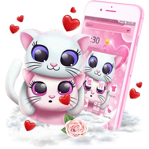 app insights cute pink kitty theme apptopia