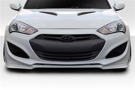2013 2016 Hyundai Genesis Coupe Front Bumper Lips Duraflex Body Kits