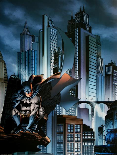 Dc Comics Gotham City I Batman Reproduction En Affiche D Art