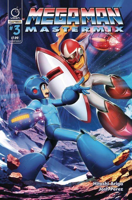 Mega Man Mastermix 3b Udon Entertainment Comic Book Value And