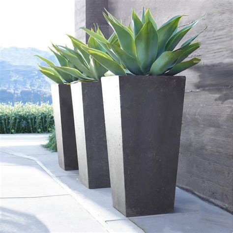 Browse our full collection to find the furniture that will help you curate your perfect, forever home. Contemporary Precast Stone Planters | Etsy | Stone ...
