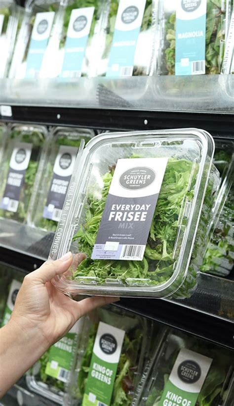 Schuyler Greens Salad Label Design By Watermark Design Packaging For