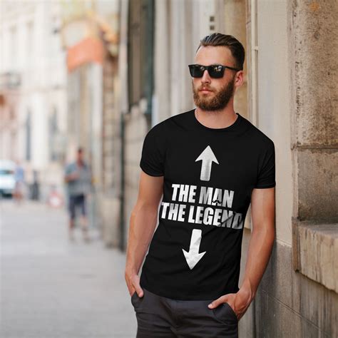 Wellcoda Legend Cooler Witz Lustiges Herren T Shirt Lustiges Grafisches Design Bedrucktes T