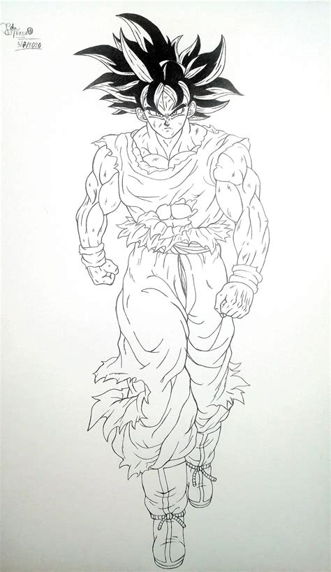 Goku Ultra Instinct 💪 Tatuagens De Anime Desenhos De Anime Goku Desenho