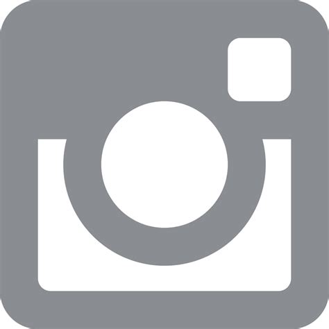 Instagram Logo Gray