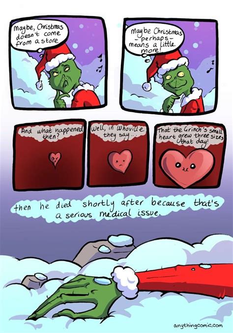How Christmas Stole The Grinch Christmas Comics Christmas Humor Grinch