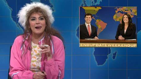 Cecily Strong Says Farewell To ‘saturday Night Live’ On “weekend Update” As Cathy Anne Deadline