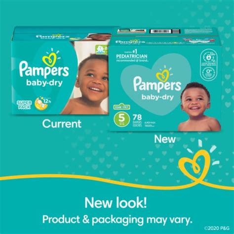Pampers Baby Dry Size 1 Diapers 120 Ct Jay C Food Stores