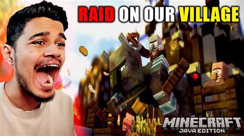 Raid On Our Village Minecraft Survival Series 4 Creepergg