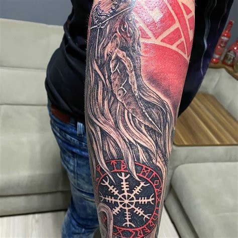top 69 best nordic arm tattoos ideas [2021 inspiration guide]