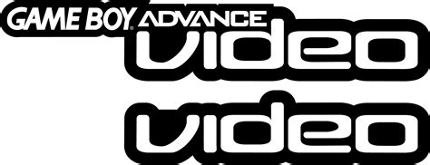 Game Boy Advance Video Gameboy Advance Video Logo Clipart Large