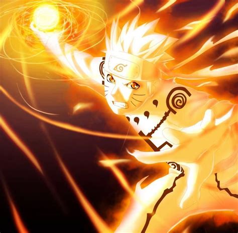 Naruto Nine Tails Mode Wallpapers Wallpaper Cave
