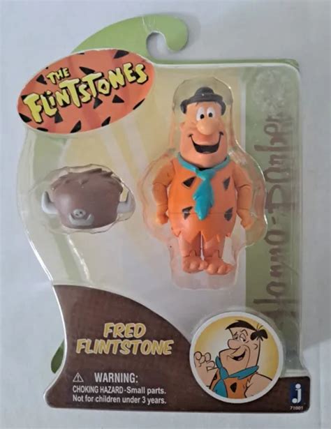 Fred Flintstone Hanna Barbera Wb The Flintstones 375” Figure Jazwares