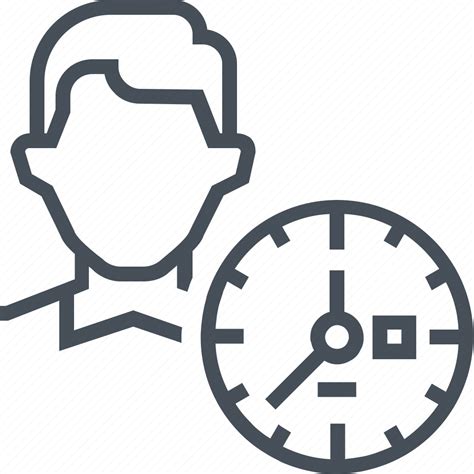 Clock Employee Office Time Work Hours Icon Download On Iconfinder
