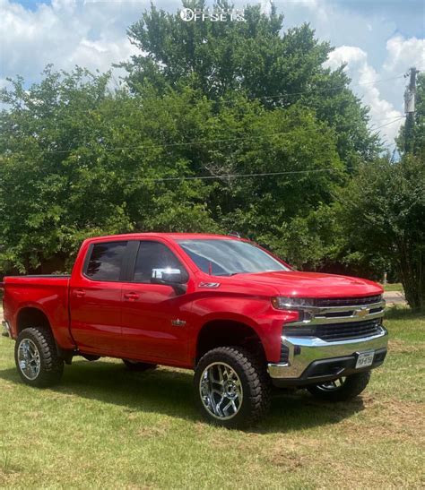 2019 Chevrolet Silverado 1500 With 22x12 51 Vision Sliver And 3512