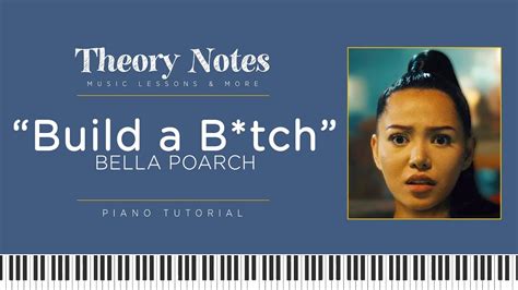 Bella Poarch Build A B Tch Theory Notes Piano Tutorial Youtube