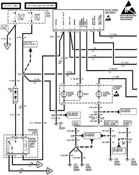 A hi draw can cause relays contacts to fuse. tahoe brake wiring diagram - Wiring Diagram