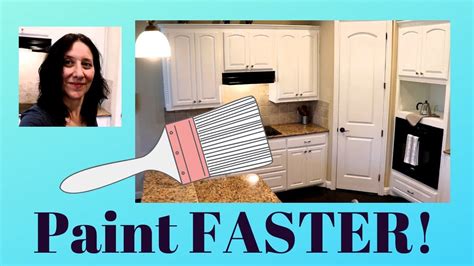 How To Paint Kitchen Cabinets No Sanding Youtube