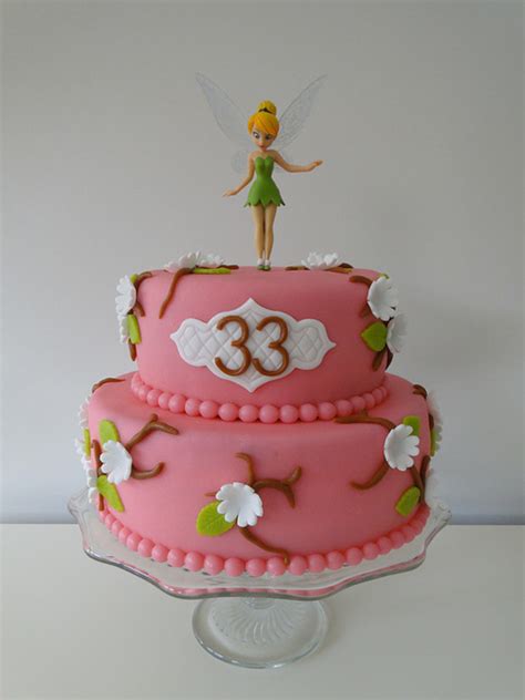 Tinkerbell Cake For My 33rd Birthday