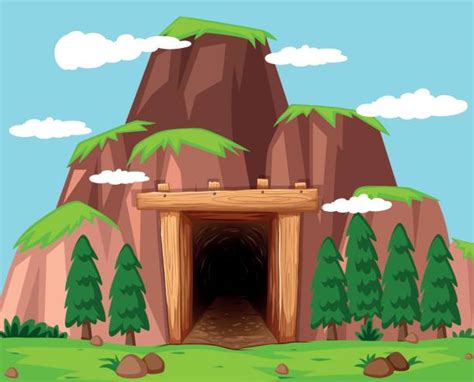 Best Cave Entrance Illustrations Royalty Free Vector Graphics And Clip
