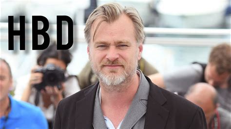 How old is this celebrity? Christopher Nolan birthday tribute - YouTube
