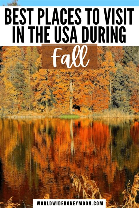 30 Of The Best Fall Vacations In The Us World Wide Honeymoon In 2020