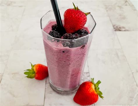 Blackberry Strawberry Banana Smoothie Recipe Without Yogurt