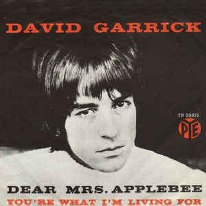 Your current browser isn't compatible with soundcloud. David Garrick - Dear Mrs. Applebee (1966, Orange text ...