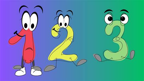 Learn Numbers 1 10 1234 Counting For Kids Cartoon Video Count