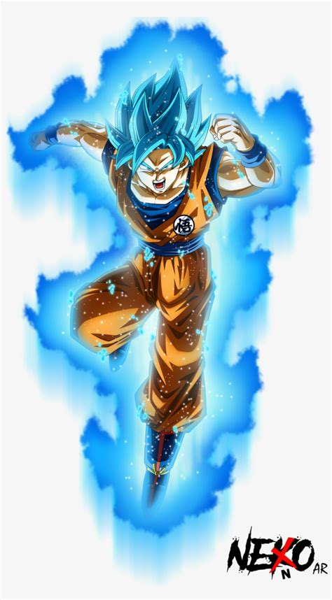 Super Saiyan Blue Goku By Nekoar Goku Super Saiyan Limit Breaker Png