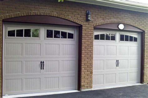 Image Result For Carriage Style Garage Doors With Arched Stockton Windows