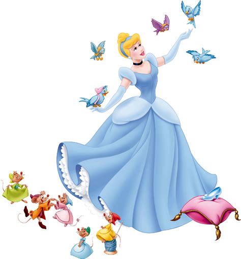 Download Hd Cinderella Cinderella And Mice Transparent Png Image