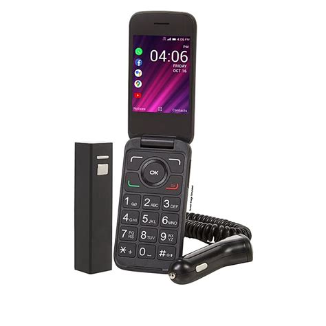 Tcl Alcatel My Flip 2 A406dl Tracfone With 1200 Mintextdata