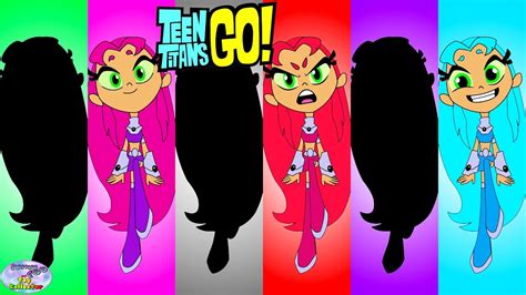 Teen Titans Go Color Swap Transforms Starfire And Friends Coloring My