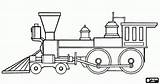 Coloring Steam Locomotive Digis sketch template