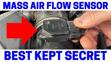 How To Tell If Your Mass Air Flow Sensor Is Bad On Your Car Youtube