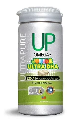 Omega Up Ultrapure Junior Ultra Dha 30 Cápsulas Mercadolibre