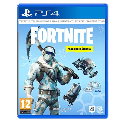 Fortnite Pack Froid Éternel Playstation 4 Jeux Ps4 Ldlc
