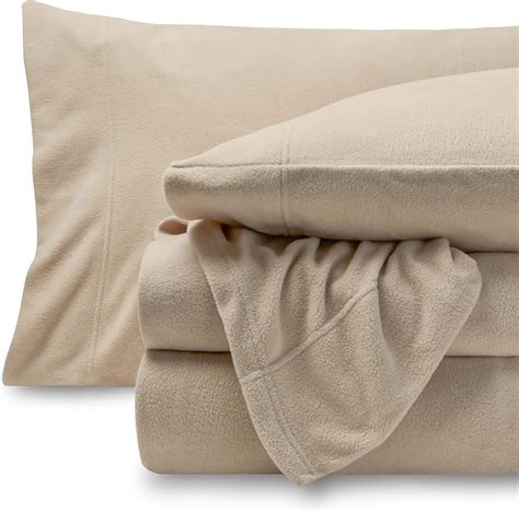 Bare Home Super Soft Fleece Sheet Set Split King Size