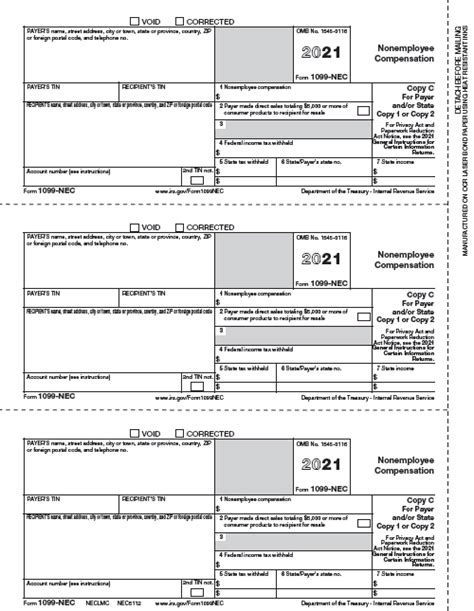 1096 2 Part Transmittal Continuous Form For 1099 1098 And 5498 X 26 1096