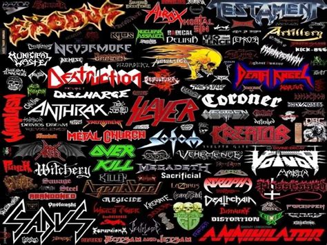 Best Thrash Metal Bands Of The 80s Metal Amino